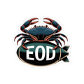 EOD Bomb & Crab Laptop Decal