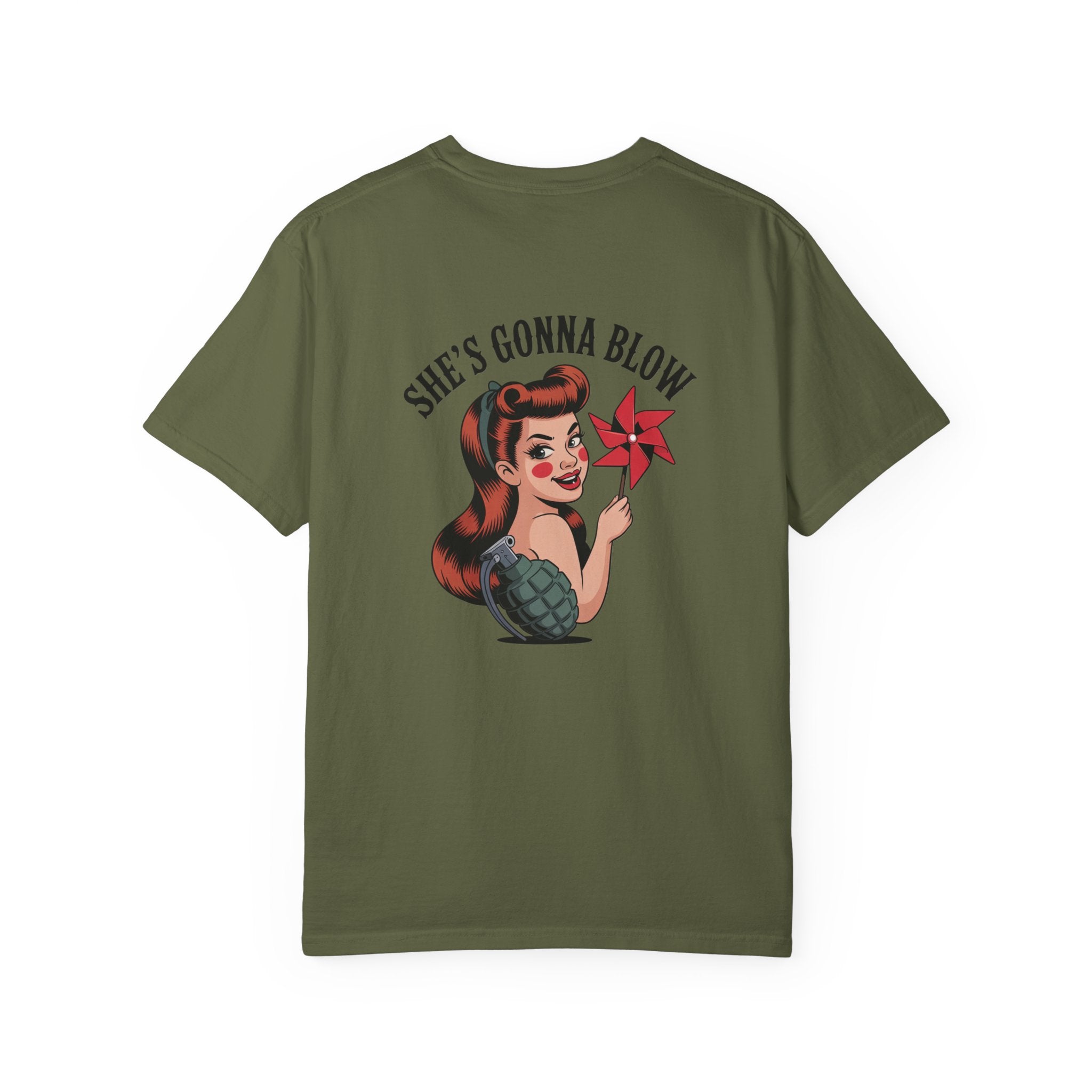 "She's Gonna Blow" EOD Inspired Pinup Girl