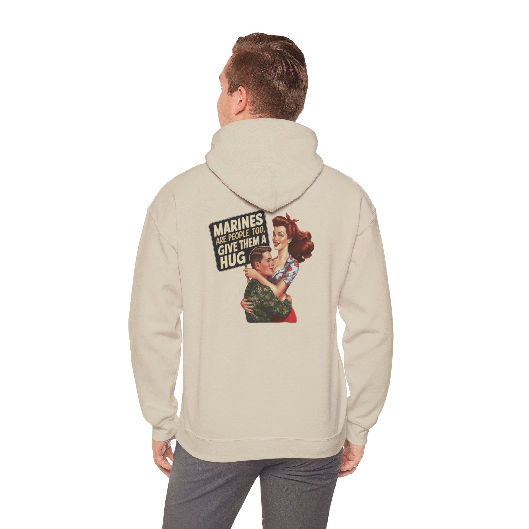 USMC 'Marines Are People Too — Hoodie