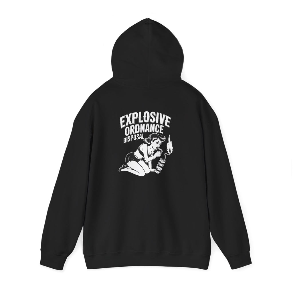 Explosive Ordnance Disposal EOD Pin-Up Hoodie