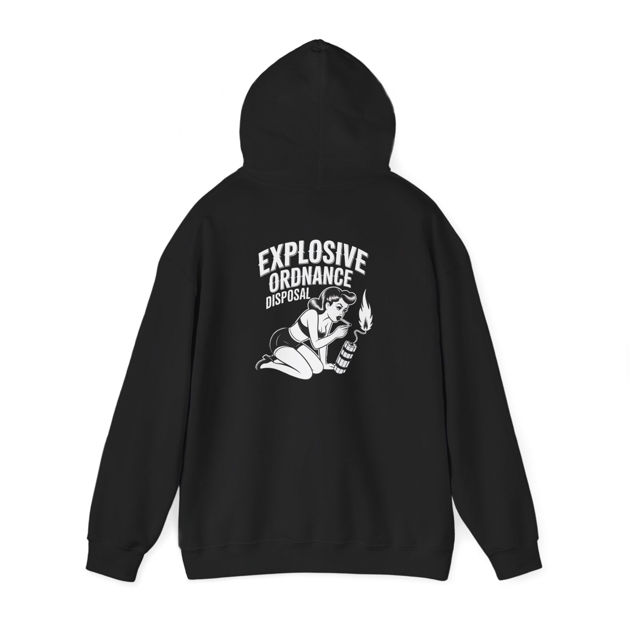 Explosive Ordnance Disposal EOD Pin-Up Hoodie
