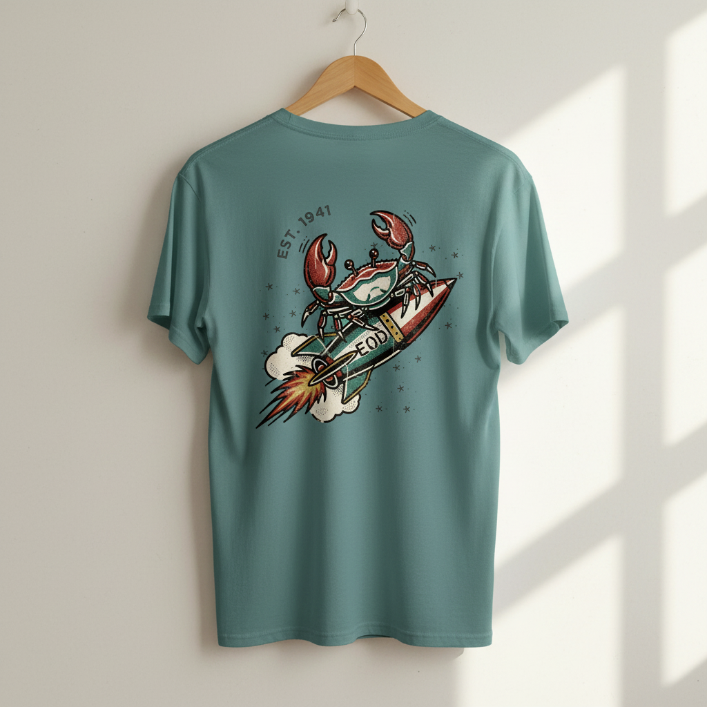 Red and Green Crab